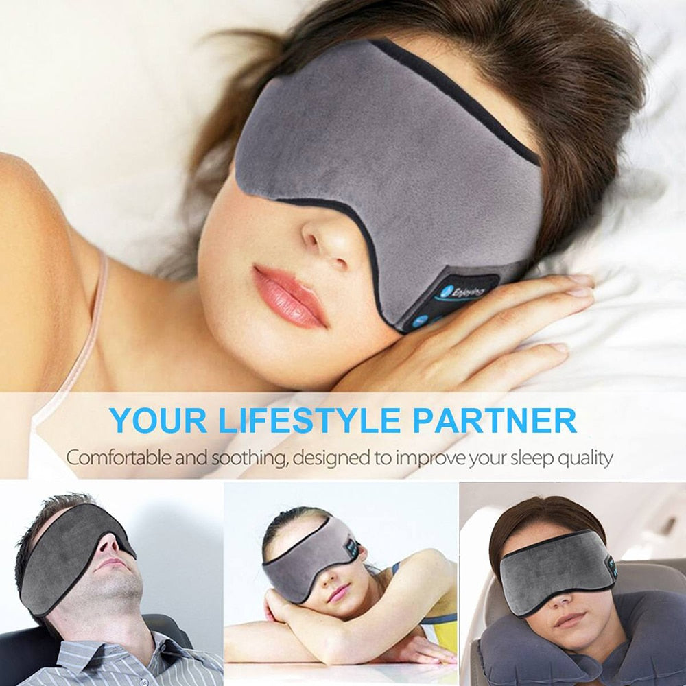 Sleepcozy™ Sleeping Eye Mask With Bluetooth Headphones